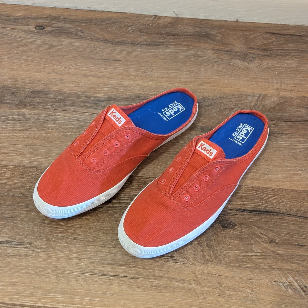 Keds Red Slip-On Sneakers
